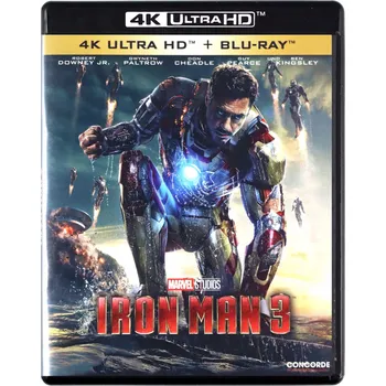 Iron Man 3 Blu-ray 4K disk