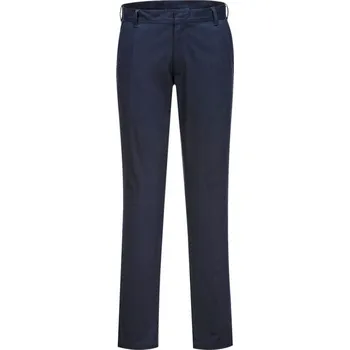 montérky PORTWEST Kalhoty Slim Chino S235 do pasu, dámské POR-S235NVR32 Navy 32