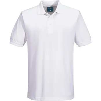 Pánské tričko PORTWEST Polokošile Naples B210, krátký rukáv POR-B210WHRXXXL 3XL Bílá