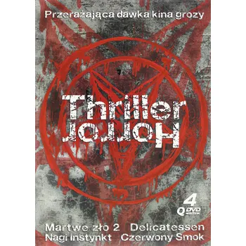 Horor / Thriller: Czerwony Smok / Martwe zło 2 / Delicatessen / Nagi instynkt DVD