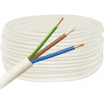 elektrický kabel Kabel Kulatý elektrický, instalační YDY NKT 3 x 1,5
