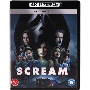 Blu-ray film Scream na Blu-ray 4K disku