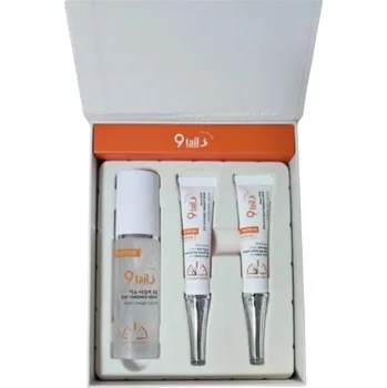 Péče o oční okolí NINE TAILS - EXO-100 EYEBAG TIME BACK ANTI AGEING - Liftingový set na oční váčky a vrásky pod očima 2 x 15 ml + 60 ml