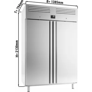 Lednice G.Gastro Pekárenská lednice (EN 60x40) - se 2 dveřmi