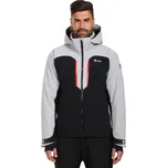 Pánská lyžařská bunda KILPI HYDER L Černá, Šedá, Červená