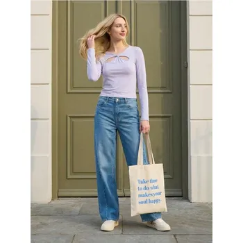 Dámská halenka Sinsay - Halenka z viskózy - levandulová - 560HC-04X - 560HC-04X-L