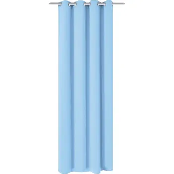 Zatemňovací závěs s kovovými oky, 270x245 cm, tyrkysový - 8718475516354