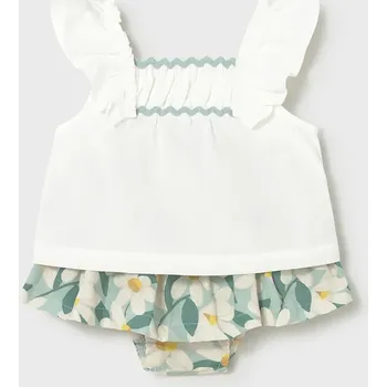 Dětská bavlněná souprava Mayoral 1932.4C.Baby.PPY2 tyrkysová 67X, vel. 104