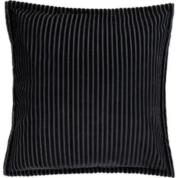 Povlečení Povlak na polštář SAMT se strukturou, černá 728006