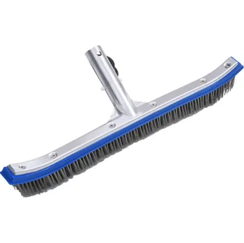 Bazénový kartáč Kartáč na stěny bazénu hliník - 8720286183021