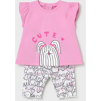 Kojenecký overall Kojenecká sada Mayoral Newborn 1734.2K.Newborn.PPY2 růžová 03X, vel. 60