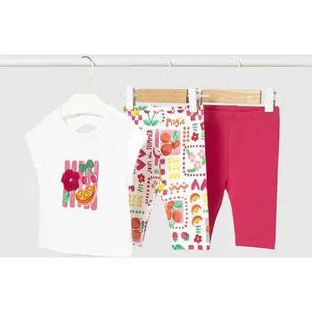 Dětská bavlněná souprava Mayoral 1752.4L.Baby.PPY2 růžová 42X, vel. 80