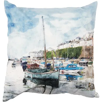Povlak na polštářek Povlak na polštář Loďky na pobřeží I - 45*45 cm