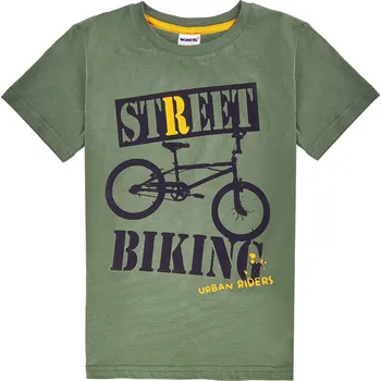 Chlapecké tričko WINKIKI Chlapecké triko -Winkiki WJB 01727, khaki Barva: Khaki, Velikost: 152
