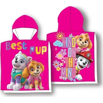 Dětské zboží Pončo Paw Patrol Skye Bavlna - Froté, 50x110 cm