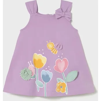 Dívčí šaty Dívčí šaty Mayoral 1930.4P.Baby.PPY2 fialová 40X, vel. 68
