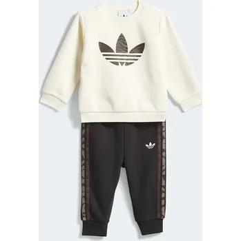 Dětská tepláková souprava adidas Originals KD5824 béžová 01X, vel. 98