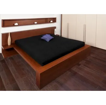 Prostěradlo Froté prostěradla do dětské postýlky - černá 70x140 cm