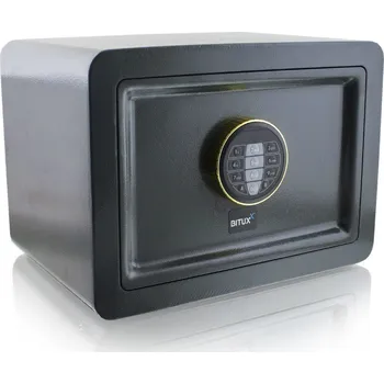 Trezor Elektronický Domácí Trezor Kasa Pancéřová s otočným knoflíkem na šifrovací zámek kód PIN M16095