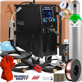 Svářečka Svářečka SPARTUS EASYMIG 375 400V 350A SYNERGICKÁ TIG DC LIFT MMA HOT START