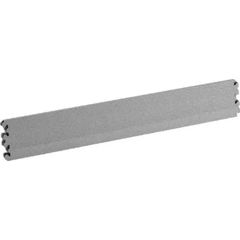 soklová lišta Šedá PVC vinylová soklová podlahová lišta Fortelock Invisible - délka 46,8 cm, šířka 10 cm a tloušťka 0,67 cm