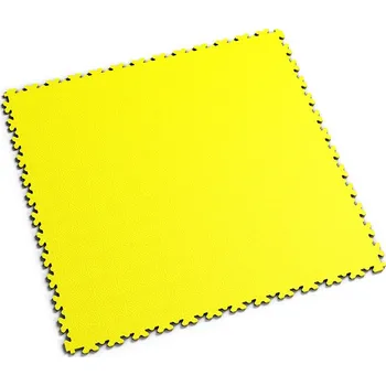 vinylová podlaha Žlutá PVC vinylová zátěžová dlažba XL 2230, Fortelock - 65,3 x 65,3 x 0,4 cm