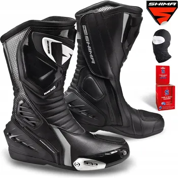 Moto obuv Moto boty SHIMA RWX-6 černé, vel. 36