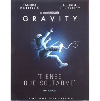Blu-ray film Gravity Blu-ray disk