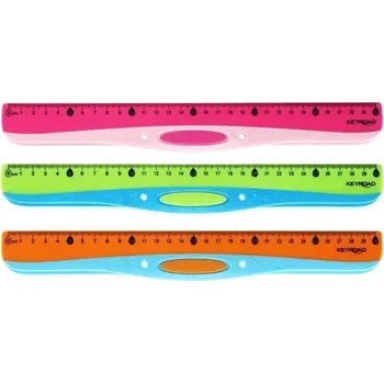Keyroad Pravítko 30 cm, Easy liner - mix motivů