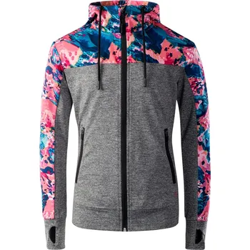 Chlapecká mikina Dětská Mikina IQ CROSS THE LINE SALULA JRG 84591-DK GR ME/PA 164