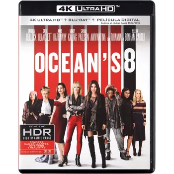 Ocean's Eight Blu-ray disk