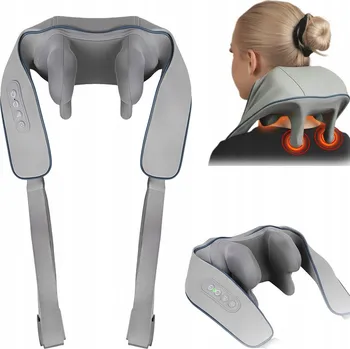 IP kamera MASAŻER DO CIAŁA PLECÓW SZYI KARKU BEZDRÁTOVÝ VYHŘÍVANÝ 2000MAH