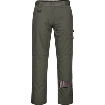 montérky PORTWEST Kalhoty Super Work Trouser CD884, do pasu POR-CD884FNS46 46 Zelená forest Zkrácené na výšku 173 cm