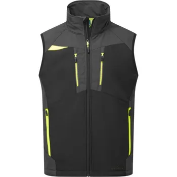 pracovní vesta PORTWEST Vesta DX476 Softshell (3L) POR-DX476MGRS S Šedá metal