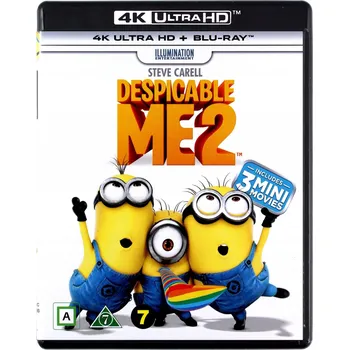 Blu-ray film Despicable Me 2 Blu-ray disk