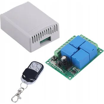 Zabezpečení domácnosti BEZDRÁTOVÝ RELÉOVÝ MODUL PŘIJÍMAČ RELÉ 433MHZ