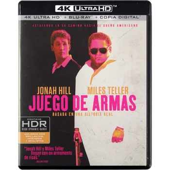 Blu-ray film Rekiny Wojny / War Dogs Blu-ray 4K disk