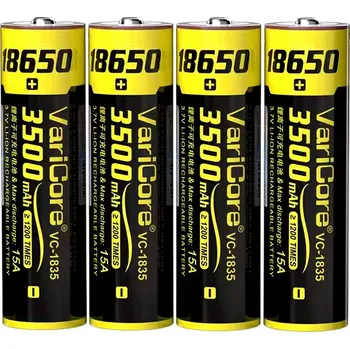 Akumulátor baterie VariCore VC-1835 Plus 18650 Li-ion 3.7 V 3500 mAh 4ks