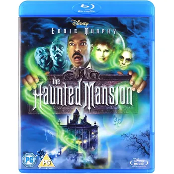 Blu-ray film The Haunted Mansion Blu-ray disk