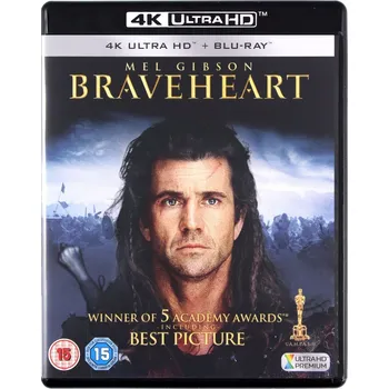 Blu-ray film Braveheart Blu-ray 4K disk