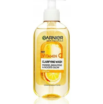 Čistící gel Garnier Skin Naturals Vitamin C 200 ml pro ženy