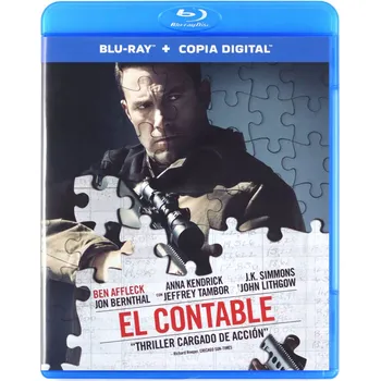 Blu-ray film The Accountant Blu-ray disk