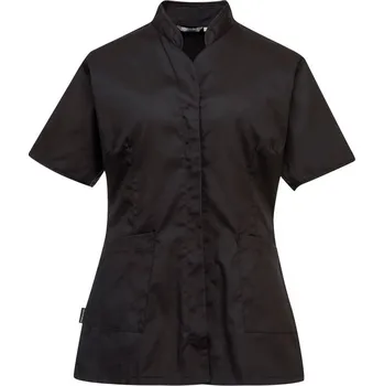 Pracovní zástěra PORTWEST Tunika Premier LW12, krátký rukáv, dámská POR-LW12BKRL L Černá