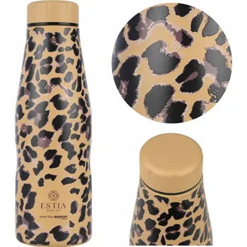 Termoska Termoska 500 ml na kávu, čaj, nepropustná, motiv panter