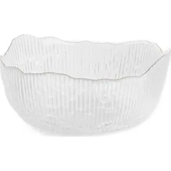 Miska APOLA s drážkami skleněná 714269