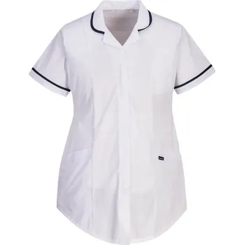 PORTWEST Tunika LW18 stretch, mateřská, krátký rukáv, dámská POR-LW18WHRXS Bílá XS