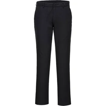 montérky PORTWEST Kalhoty Stretch Slim Chino S232, do pasu POR-S232BKR50 Černá 50 Standartní
