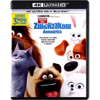 Blu-ray film Sekretne życie zwierzaków domowych 4K Blu-ray disk