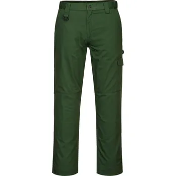 montérky PORTWEST Kalhoty Super Work Trouser CD884, do pasu POR-CD884FGR36 36 Zelená forest Standartní