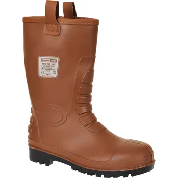 Pracovní obuv PORTWEST Holínky Neptune Rigger S5 CI FW75 POR-FW75TAR37 37 Hnědá světlá